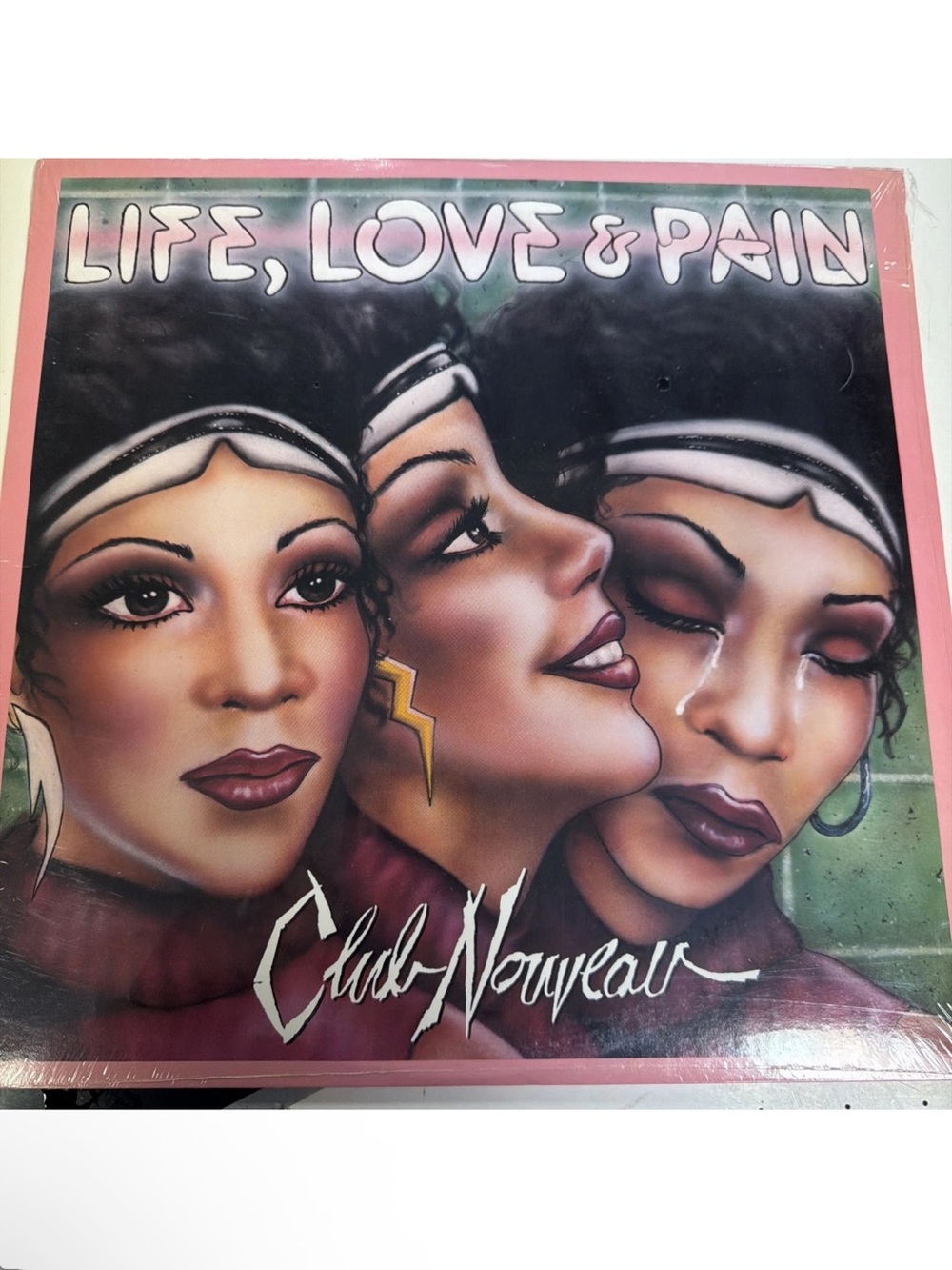 "Life, Love & Pain" Pink Album Art Print